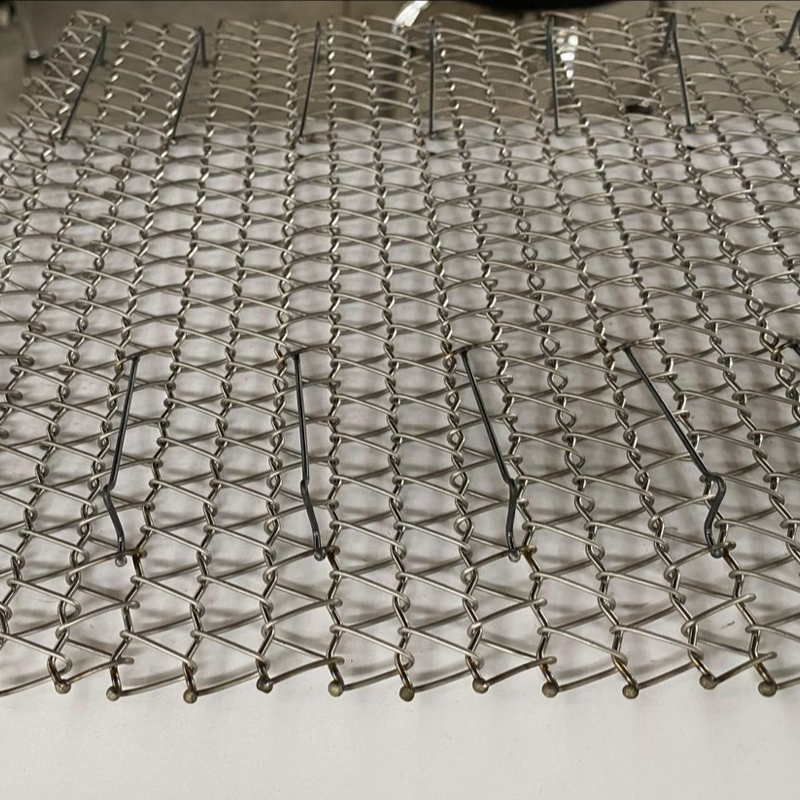 Fotovoltaisk cell sintringsugn mesh bälte