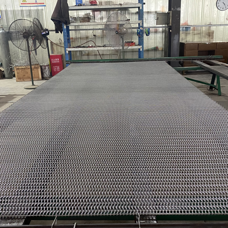 Kondensor aluminium hårdlödningsugn mesh band